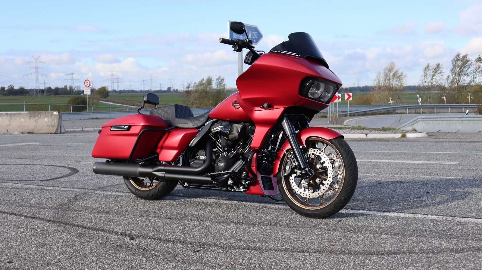 Harley Touring M8 17-23 układ wydechowy wydech S&S Sidewinder 2-1