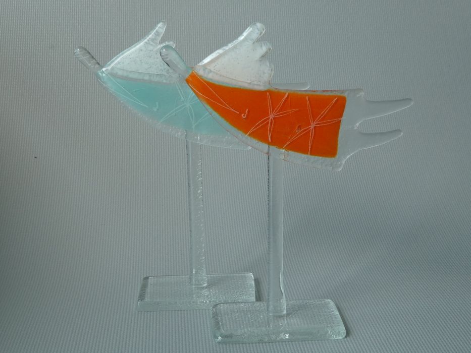 Авторські фігурки з гартованого скла від Glass Studio Habrat