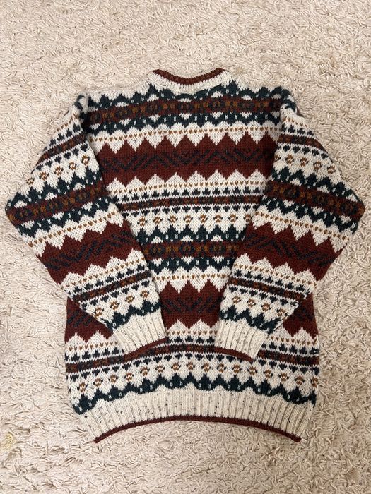 Вінтажний светр Next 100% шерсть