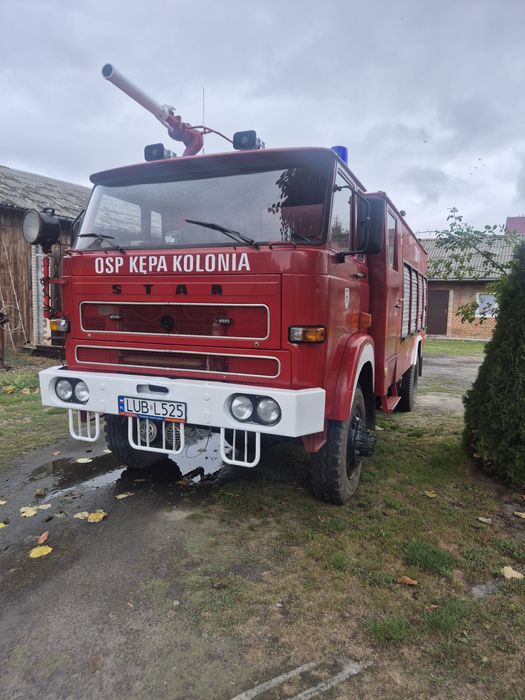 Samochód strażacki Star 244