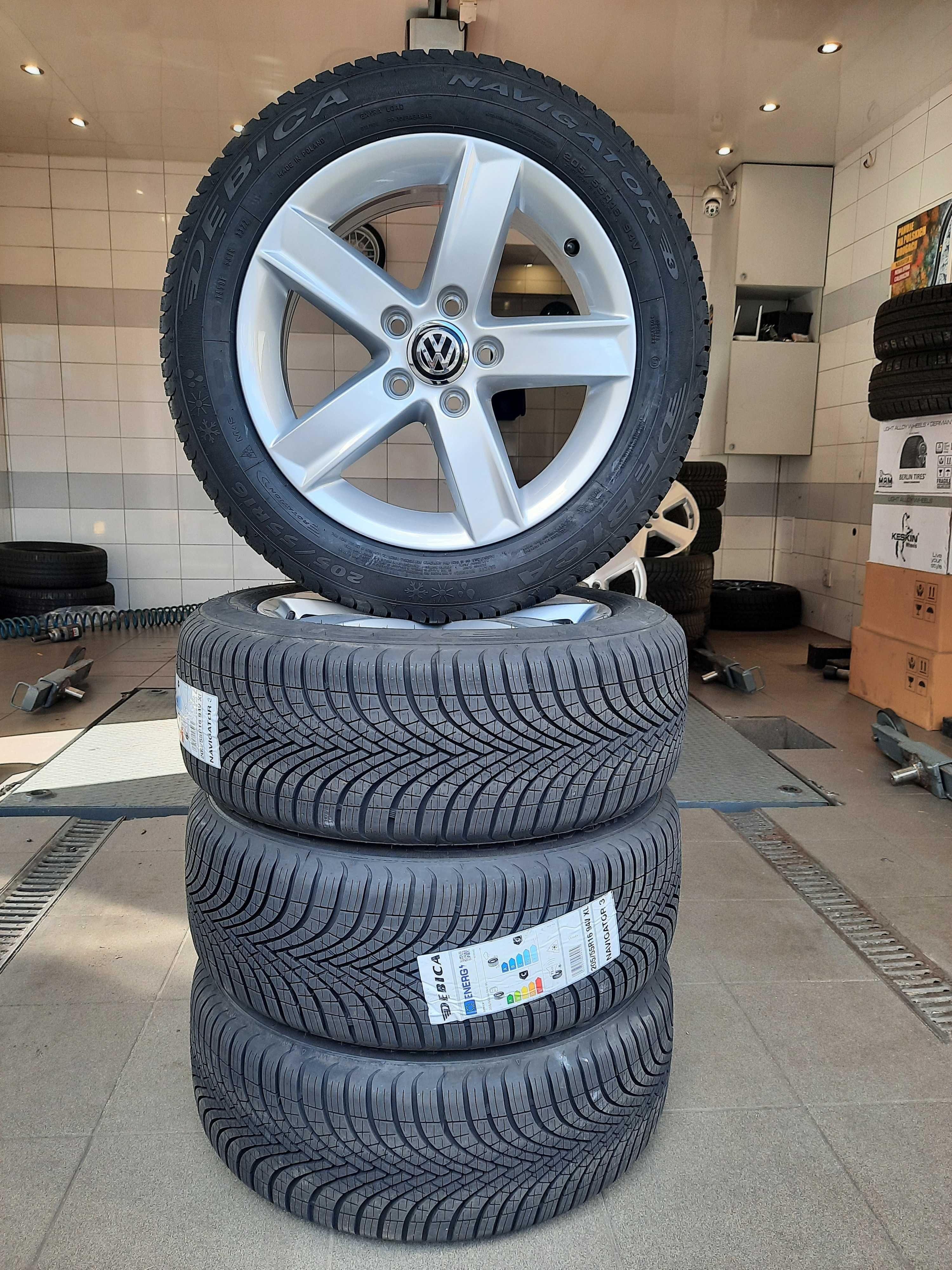 Koła wielosezonowe NOWE VW 16 5x112 Golf Jetta Scirocco Passat Touran