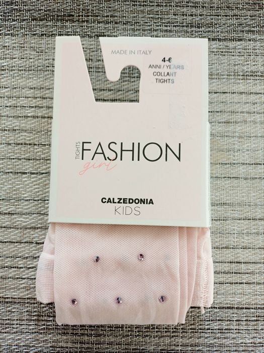 Rajstopy z kryształkami Calzedonia rozmiar 4-6 lat