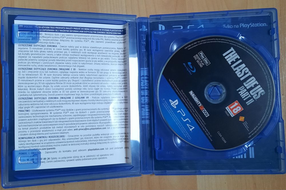 Gra The Last Of Us Part 2 II ps4