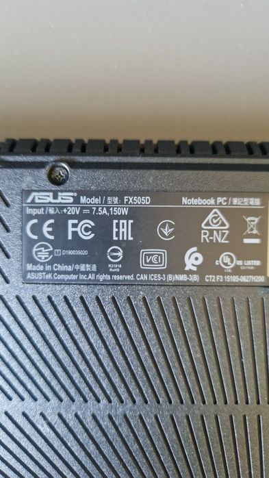 Laptop Gamingowy Asus TUF Gaming Ryzen (Możliwa zamiana za ps5) 7, GTX