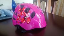 Kask dziecięcy różowy