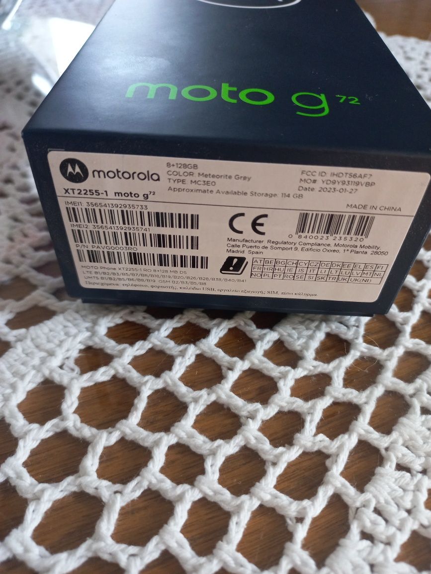 Smartfon Motorola g 72