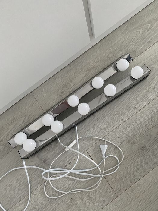 LEDSJÖ Lampa ścienna LED Ikea