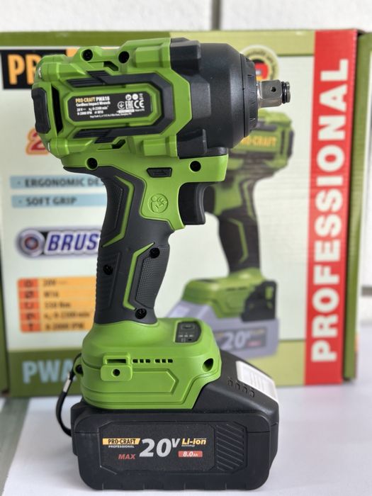 Ціна тижня!!! Гайковерт Procraft PWA18 550Нм тушка