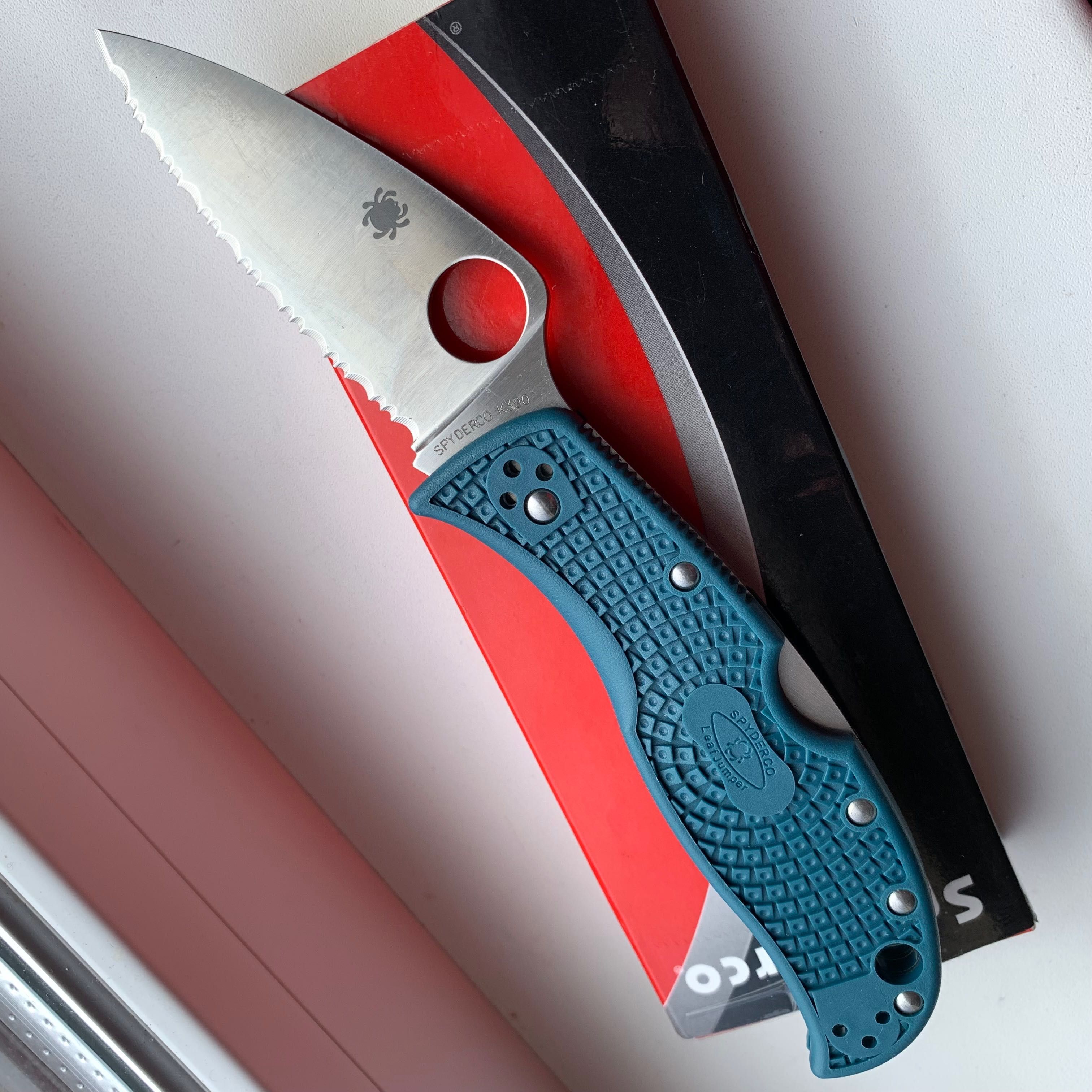 Spyderco Endura / ZDP-189 20CV K390 VG-10 PD#1 V-Toku/ Endela Stretch