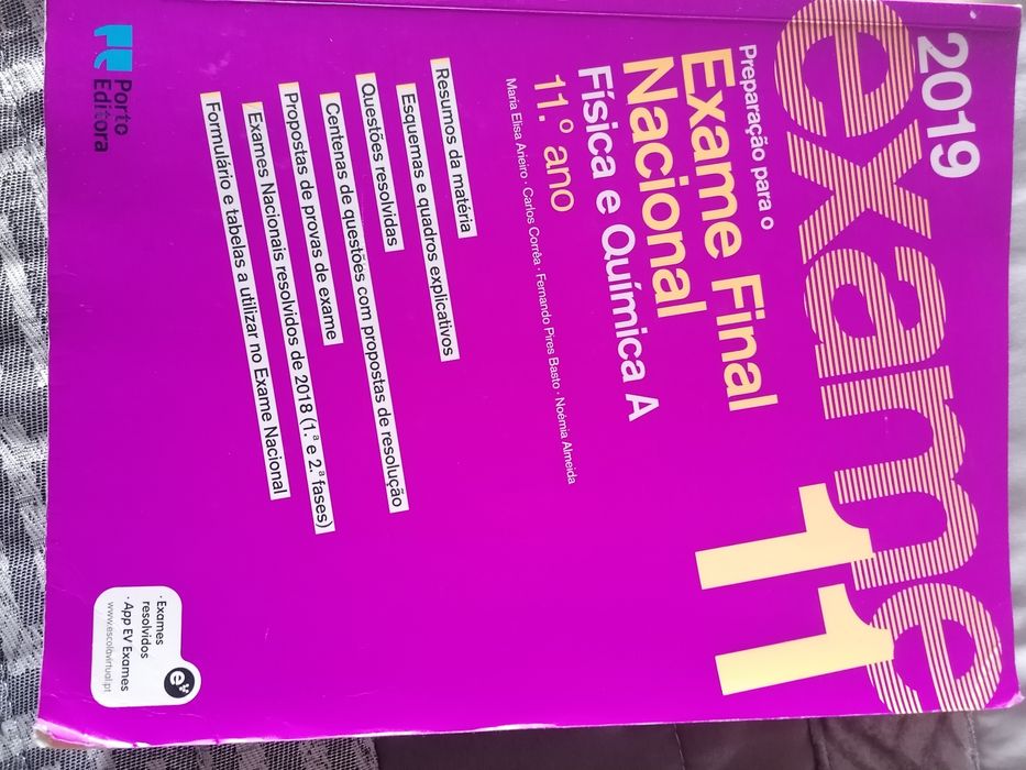 Preparação exame física e química 11°ano