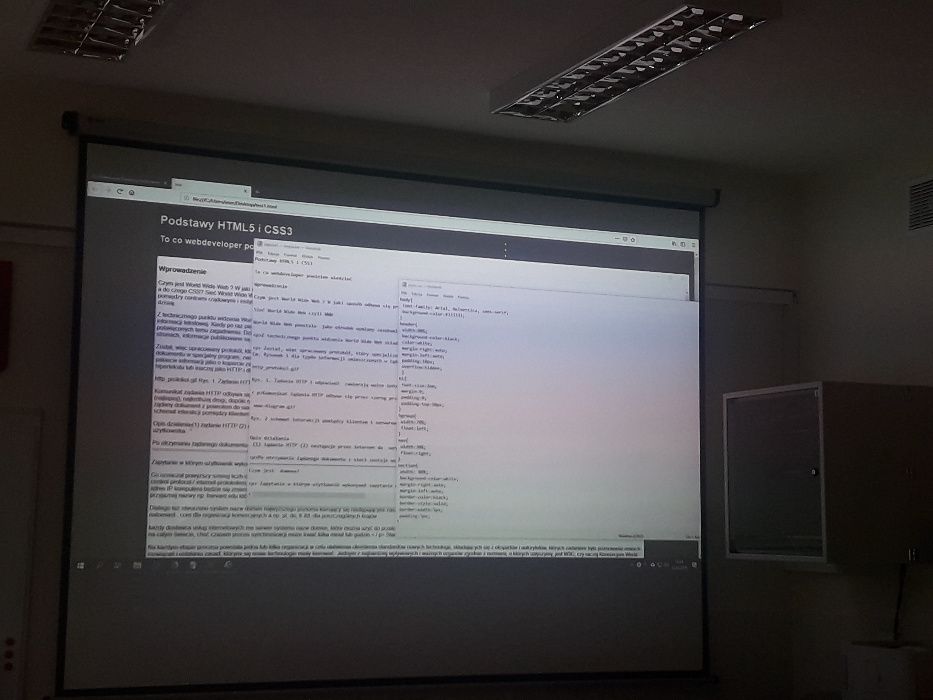 Szkolenie z tworzenia stron internet. (I i II stopień)/ + j. ang/niem