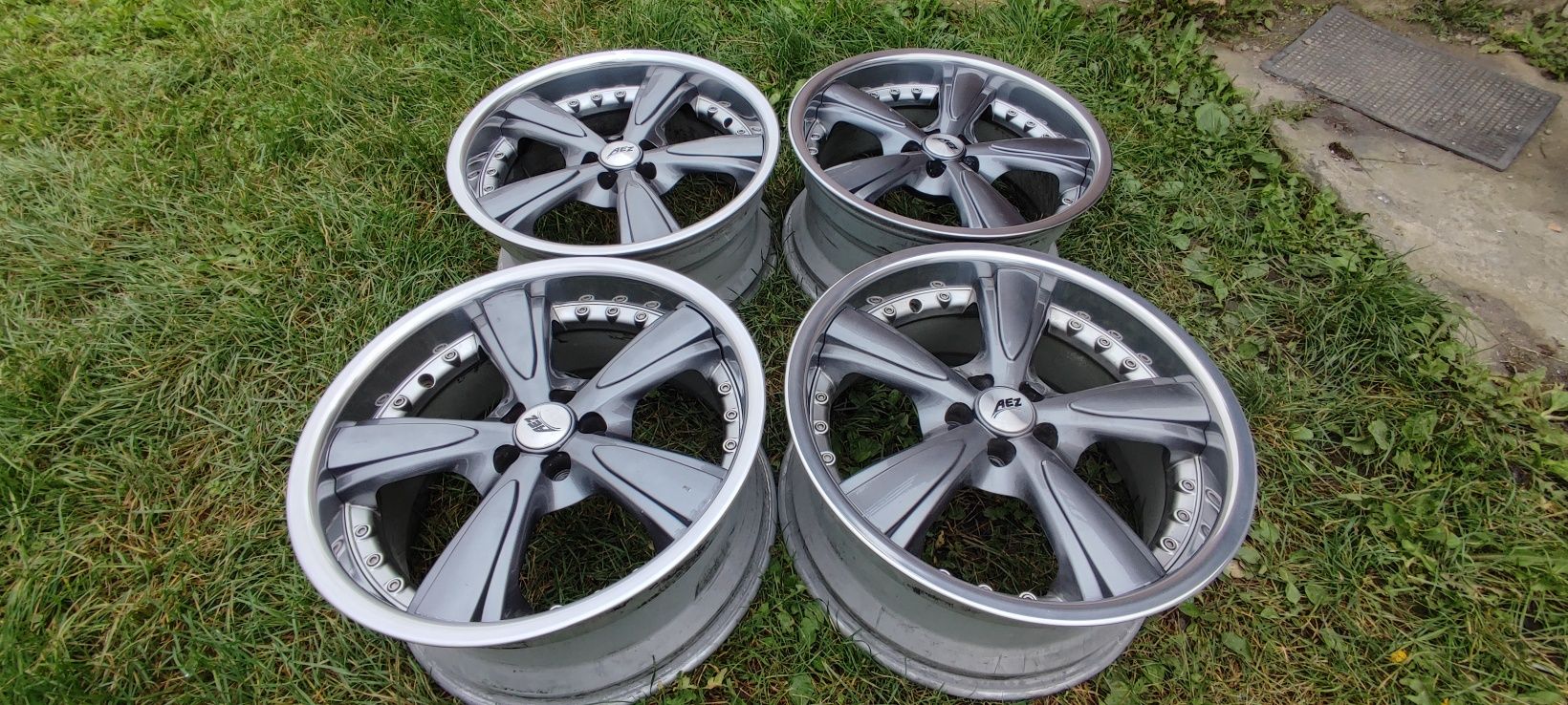 Felgi AEZ Olymp 18" 8.5 et35 5x100 A3 Bora Golf 4 Toledo Octavia GT86