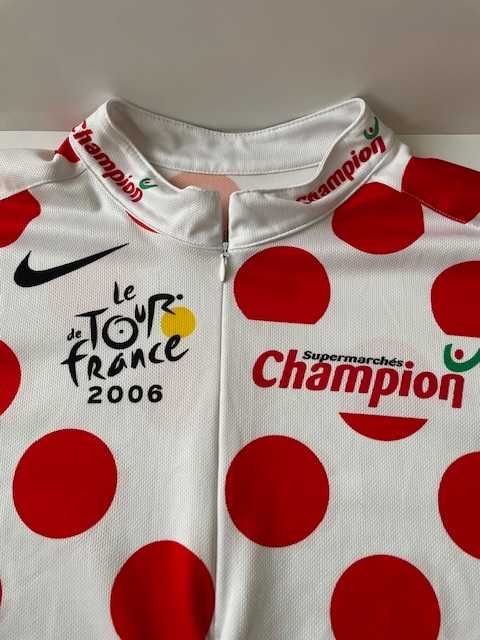 Koszulka kolarska najlepszego górala Tour de France Nike rozmiar XL