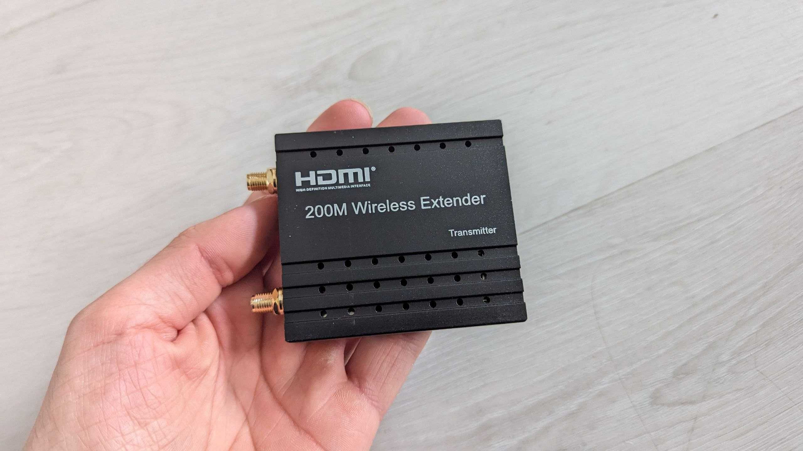 HDMI бездротовий подовжувач XYKJOBC TX+RX — передача відео до 200 м
