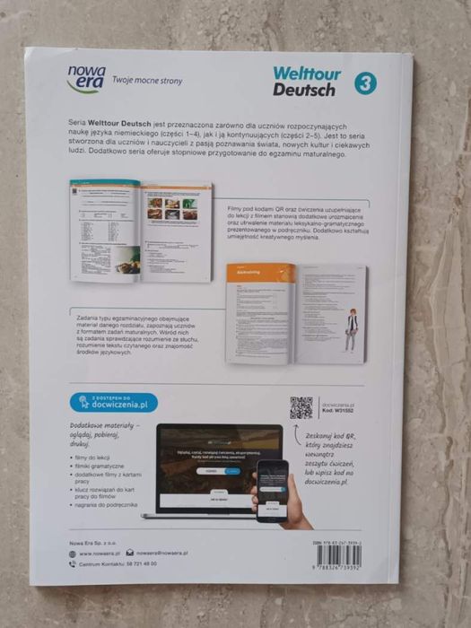 Welttour Deutsch 3 ćwiczenia do języka niemieckiego