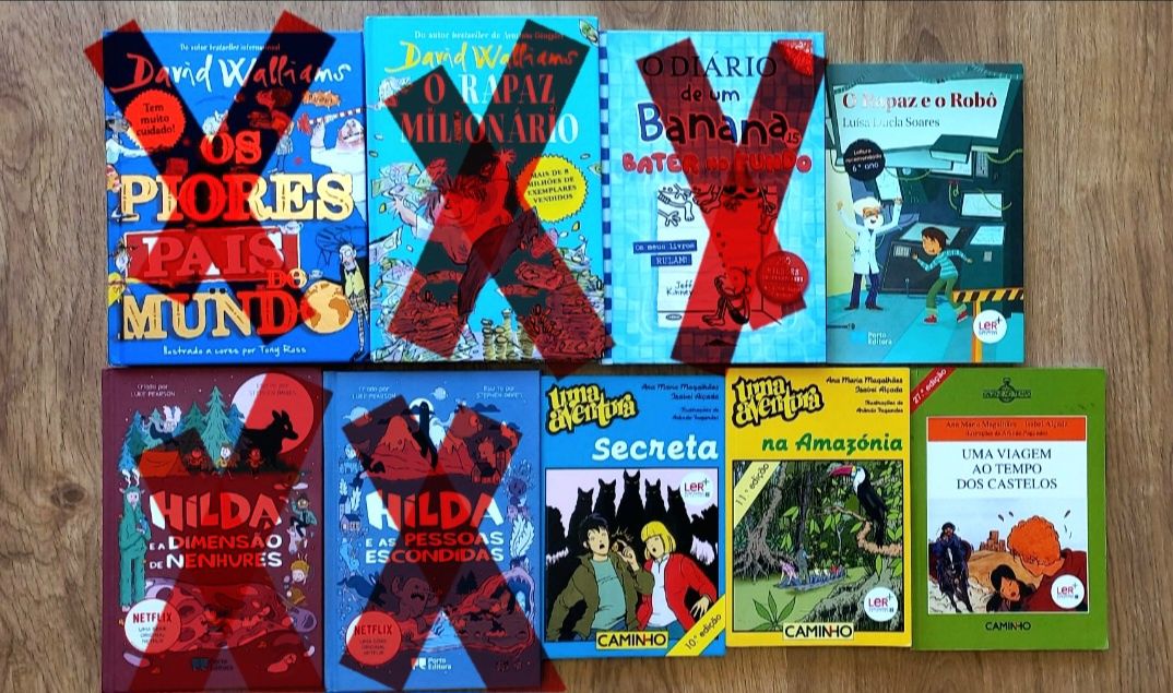 Livros juvenis vários