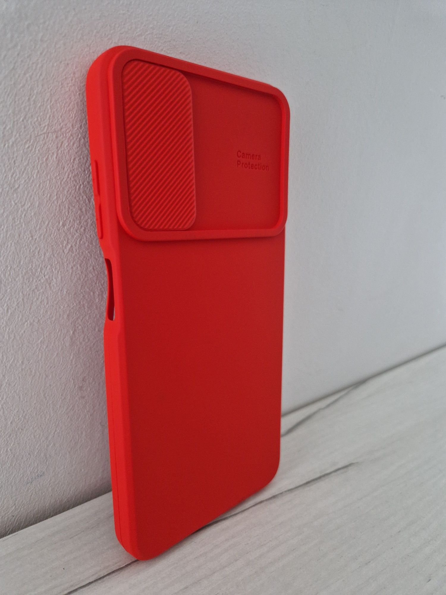 Camshield Soft do Samsung Galaxy A05S Czerwony