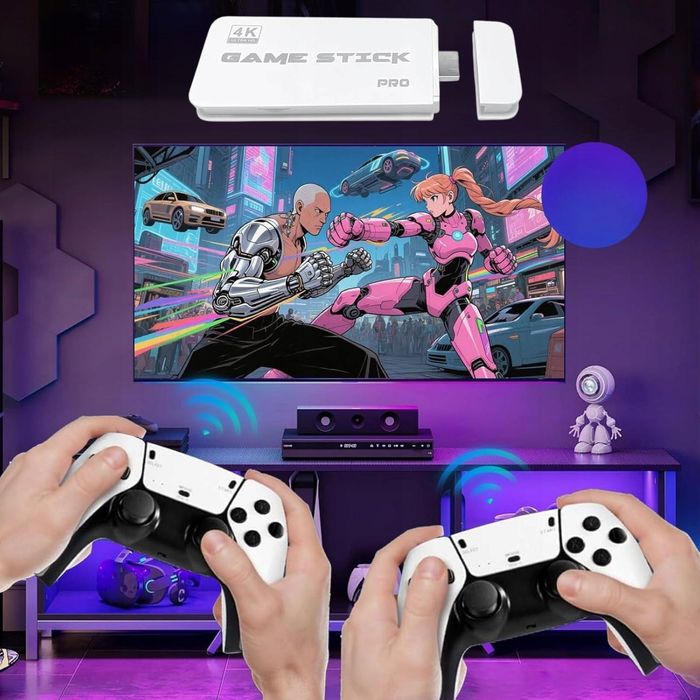 KONSOLA TELEWIZYJNA Gra PS1 20000 Gier Retro 2 Pady HDMI 15 Emulatorów