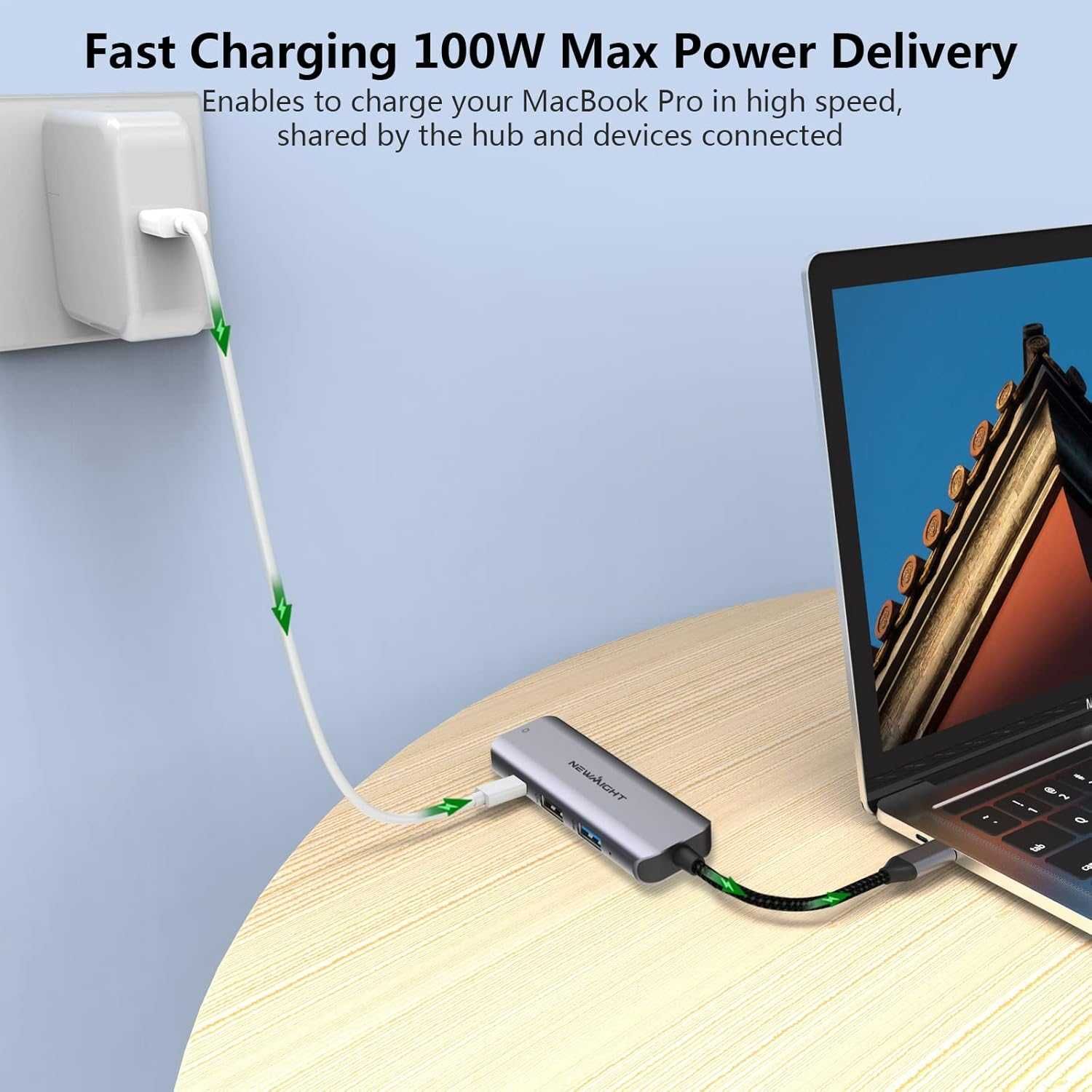 Adapter USB C na HDMI USB 4in1 4K Newmight SPP737