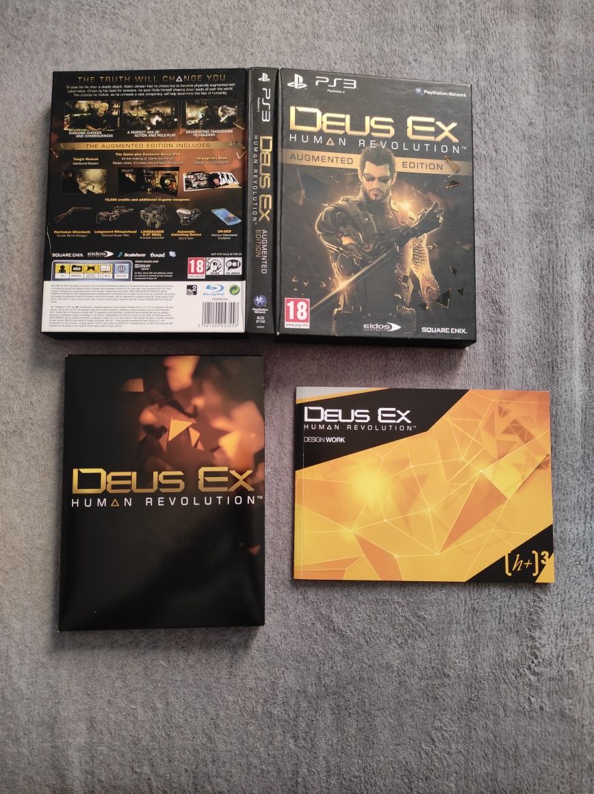 Deus Ex Human Revolution, Deus Ex Mankind Divided, Deus Ex,PS2,PS3,PS4