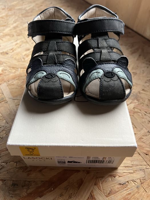 Sandałki Lasocki granatowe rozmiar 24