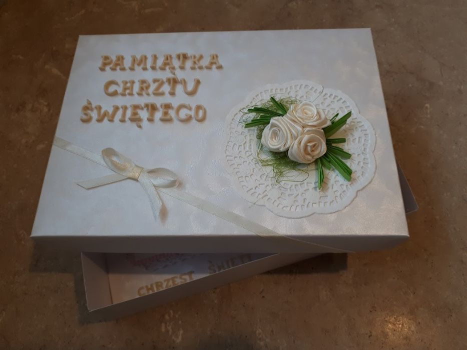 Kartki Chrzest Święty, ręcznie robione,quilling