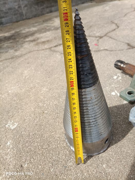 Rachador lenha de fuso