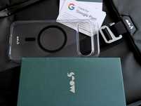 Чехол Mous к Google Pixel 9 Pro XL, модель Super Thin Crystal Clear.