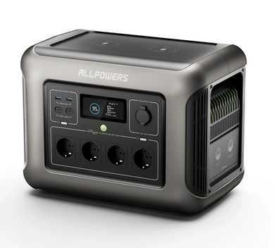 Estação Energia Portátil 600W, 1800W, 2500W , 3500W LiFePo4 Função UPS