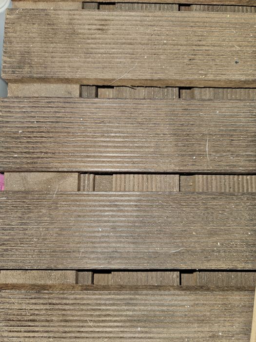 Deck novo em madeira (ripado)