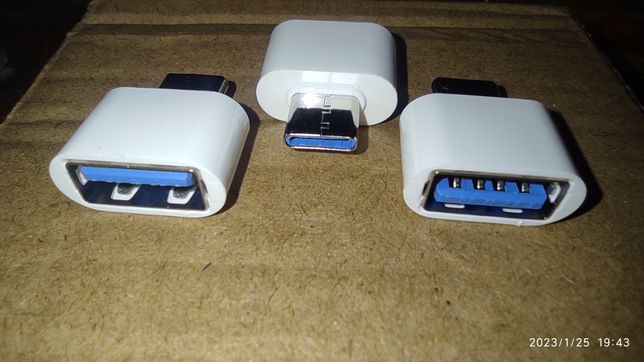 Перехідник usb otg Type C, Адаптер  Type C  USB OTG