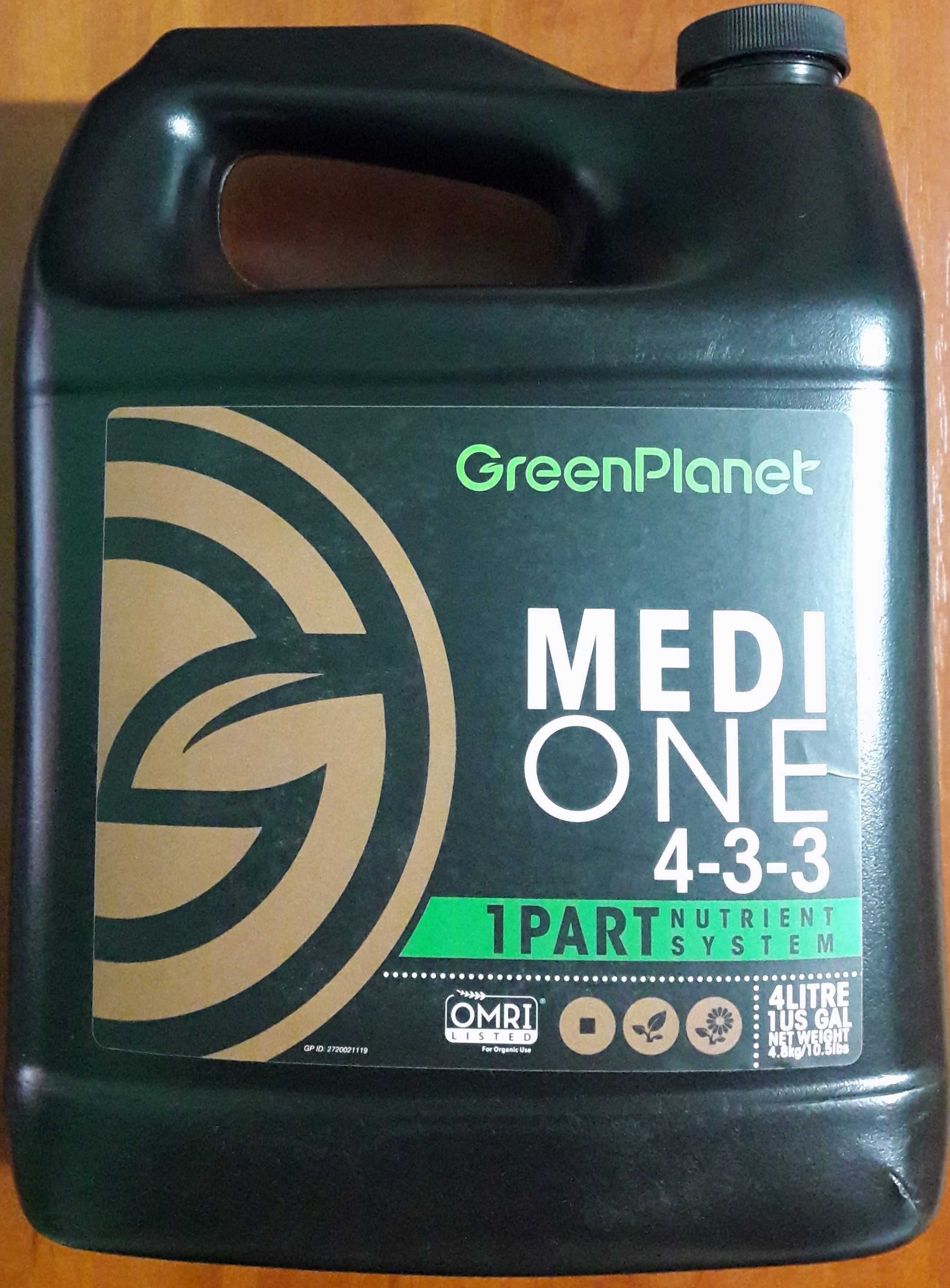 Лучшее удобрение Green Planet Medi One для ОРГАНИЧ земледелия 975гр л