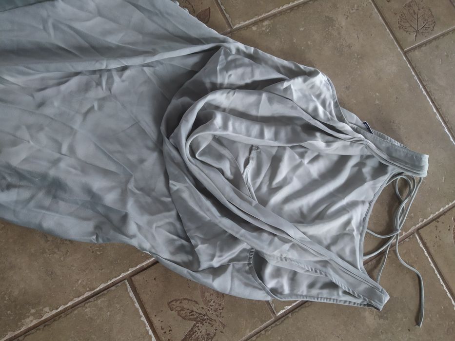 Asos design balowa suknia maxi długa 42