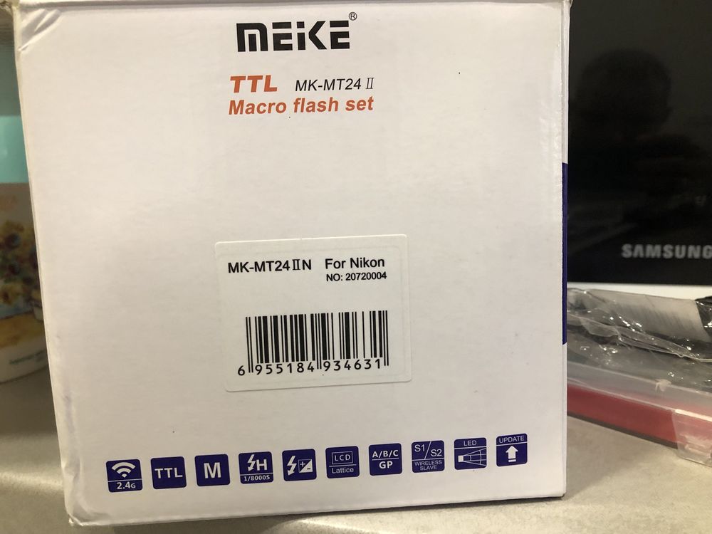 Біполярний макроспалах meike mk-mt24 ll for Nikon