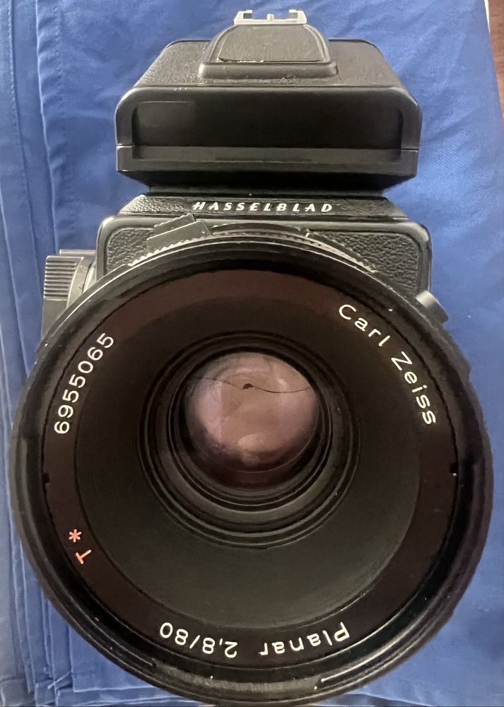 Hasselblad 503CX + CF 80mm lente 2.8