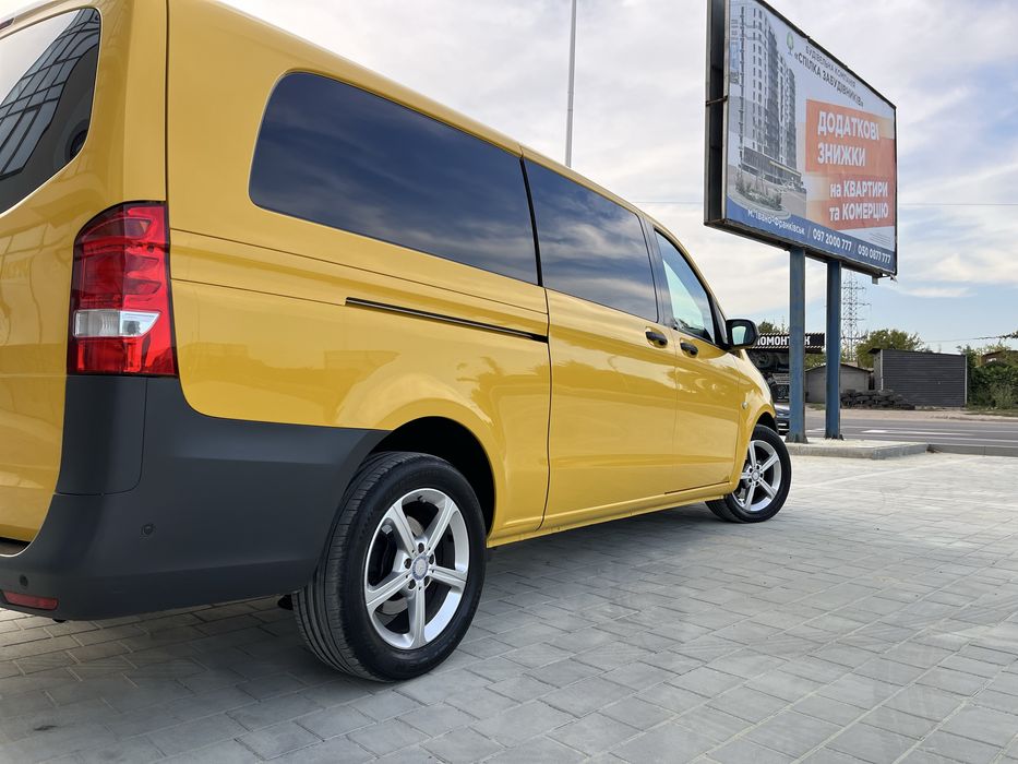 MERCEDES VITO 447 EXTRA LONG вантажопасажир 5+1 вантажний 3500 шлях