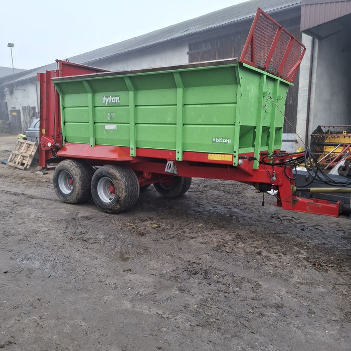 Rozrzutnik obornika Unia Tytan 11 (PCHON, EUROMILK)