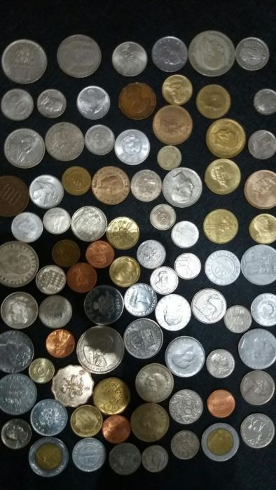 Moedas Coleção Lote 85 moedas