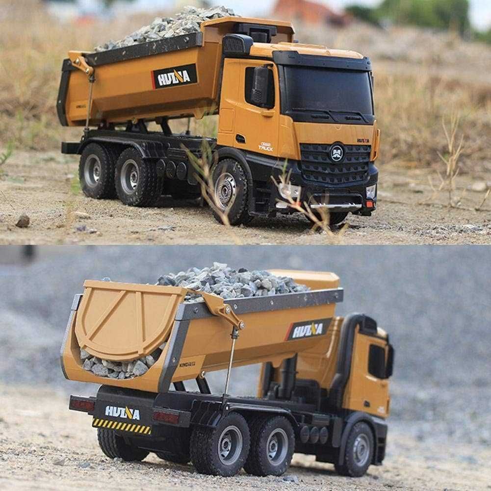 Huina Toys 1573 1:14 Самоскид на радіокеруванні з рухомим кузовом