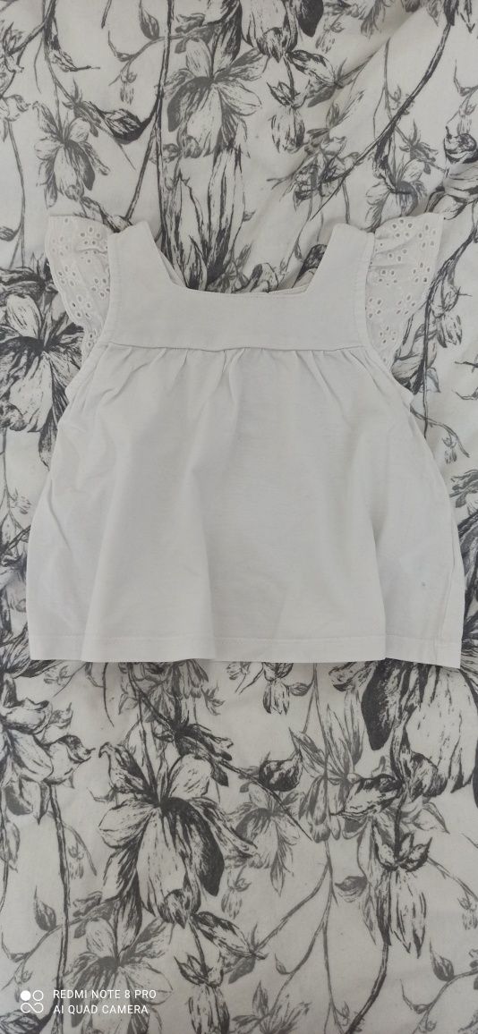 Paka ubrań ubranka dla małej księżniczki H&M Reserved wiosenne 80 86