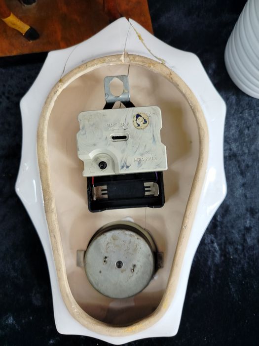 Zegar minutnik fajans Włocławek