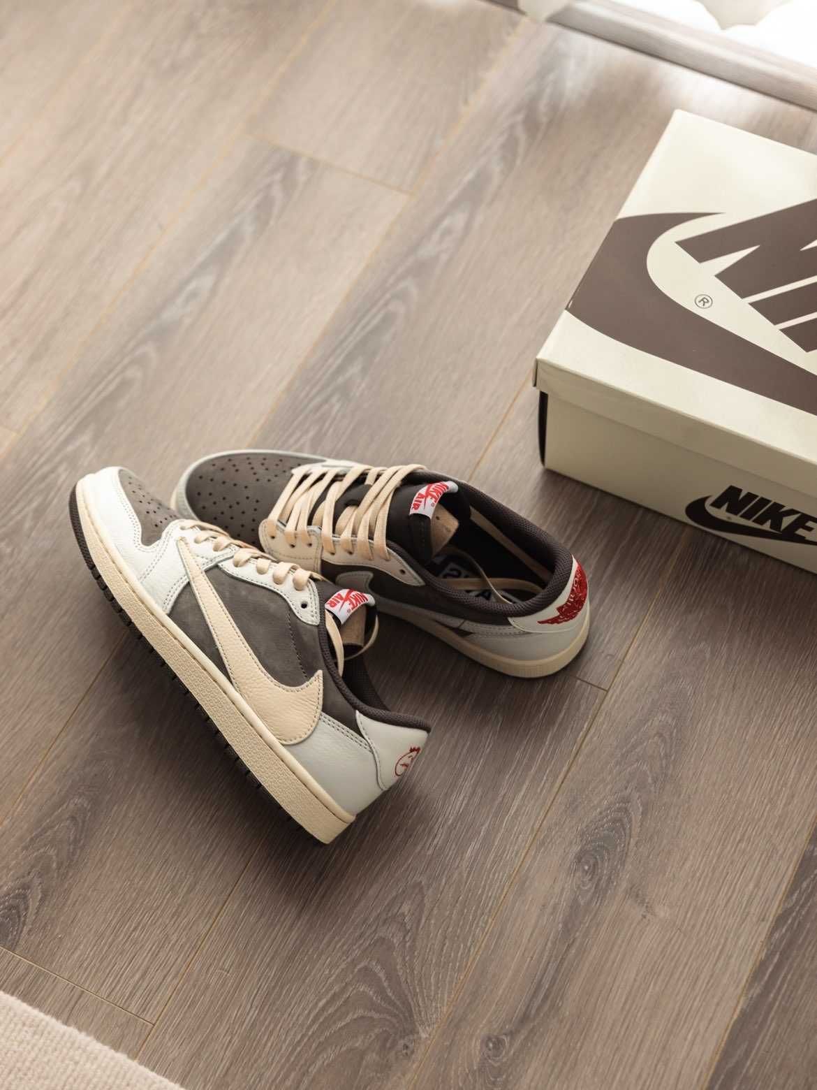 Jordan1Retro Low OG SP/Butydamskiemęskie Travis ScottReverseMocha R.42