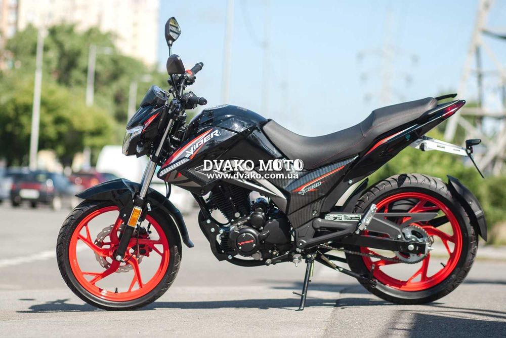 Новый Мотоцикл Viper ZS200A-3 Чёрный, Сервис(МОТОСАЛОН)!!
