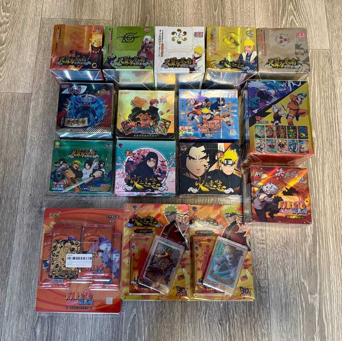 Бокси, Блістери та набори, Аніме Наруто/Naruto, фігурки Marvel