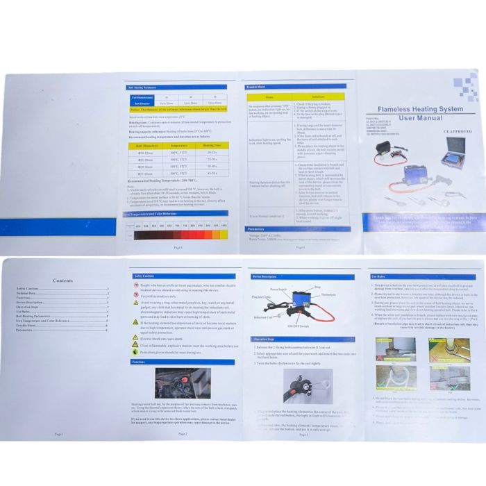 Индукционный нагреватель 1500Вт 4 котушки 220В індукційний нагрівач