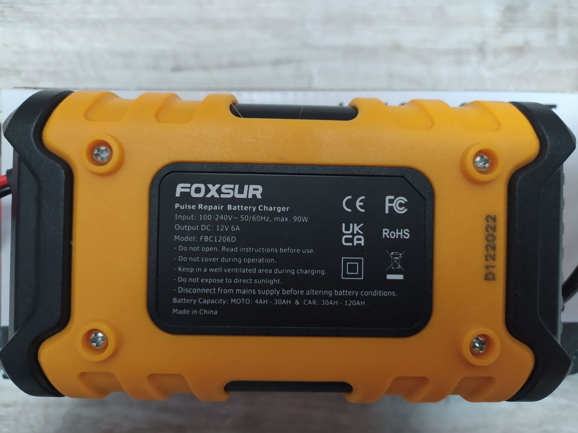 Новинка!!!зарядное устройство FOXSUR для AGM, EFB,и всех типов акб
