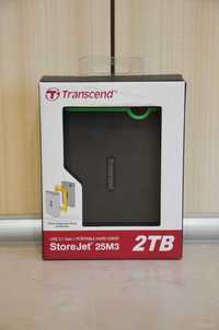 Жесткий диск Transcend StoreJet 25M3 2TB (TS2TSJ25M3) 2.5 USB 3.0