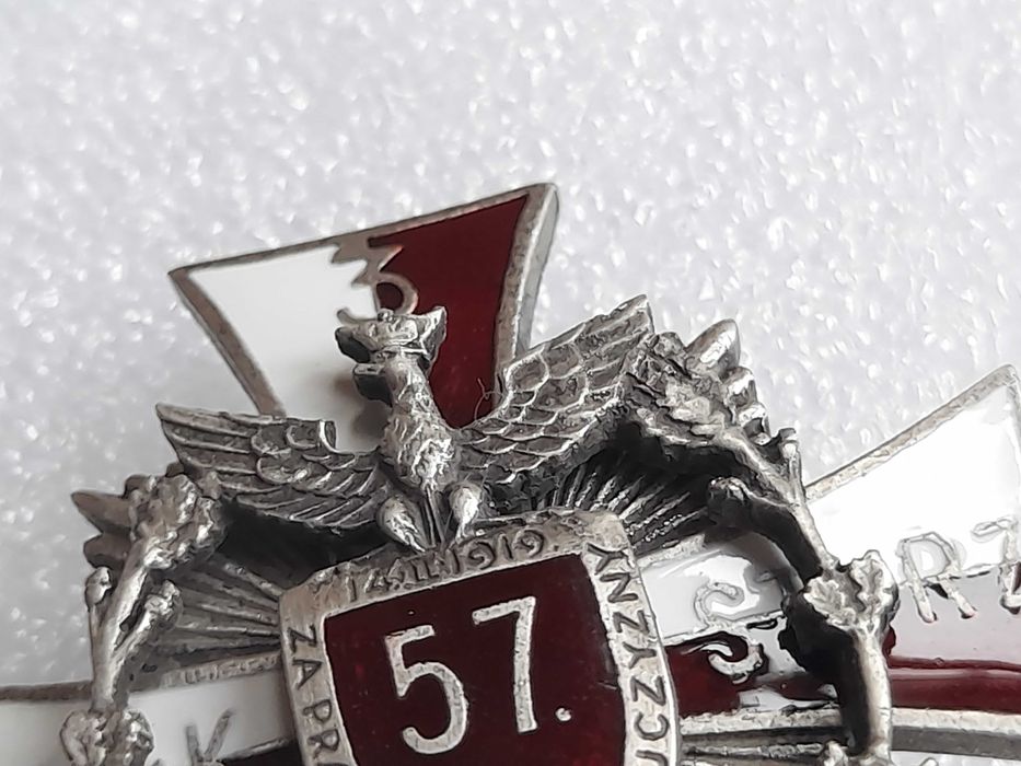 Odznaka 57 Pułk Piechoty, Poznań II RP