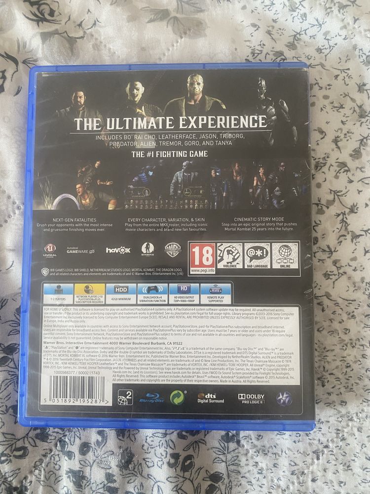Mortal Kombat XL ps4