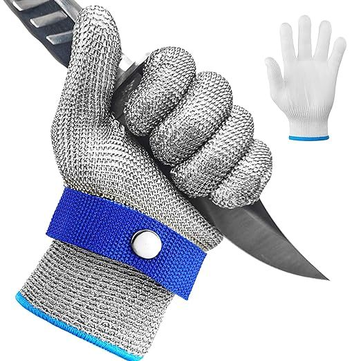 rękawice chroniące przed przecięciem z plecionki drucianej rozmiar s x